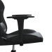 Silla gaming cuero sintético negro