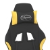 Silla gaming tela amarillo y negro