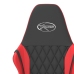 Silla gaming cuero sintético negro y rojo