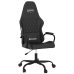 Silla gaming cuero sintético negro