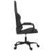 Silla gaming cuero sintético negro