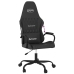 Silla gaming cuero sintético negro