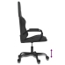 Silla gaming cuero sintético negro