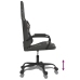 Silla gaming cuero sintético negro y camuflaje