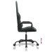 Silla gaming cuero sintético negro y verde