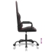 Silla gaming cuero sintético negro y rojo vino tinto