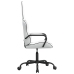 Silla gaming cuero sintético blanco y negro