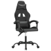 Silla gaming cuero sintético negro