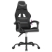 Silla gaming cuero sintético negro