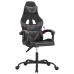 Silla gaming cuero sintético negro y gris