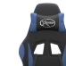 Silla gaming cuero sintético negro y azul