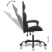 Silla gaming cuero sintético negro y gris