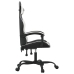 Silla gaming cuero sintético negro y blanco