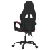 Silla gaming cuero sintético negro y rojo vino tinto