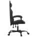 Silla gaming cuero sintético negro