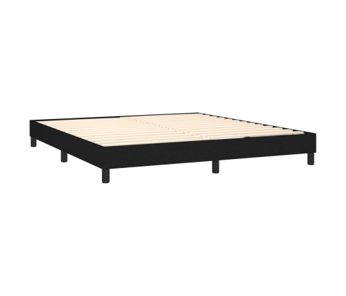 vidaXL Estructura de cama tela gris claro 180x200 cm