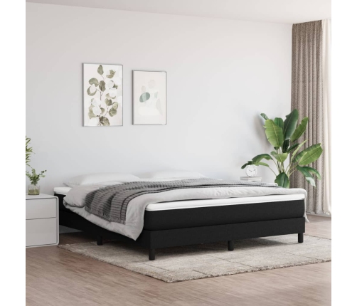 vidaXL Estructura de cama tela gris claro 180x200 cm