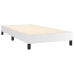 vidaXL Estructura de cama cuero sintético blanco 80x200 cm