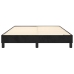 Estructura de cama sin colchón terciopelo negro 140x190 cm