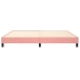 vidaXL Estructura de cama de terciopelo rosa 200x200 cm