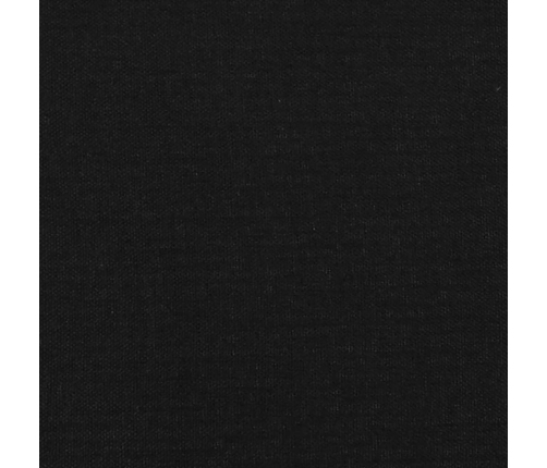 Cama sin colchón tela negro 140x200 cm