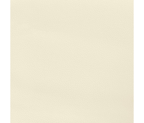 vidaXL Cabeceros 2 unidades cuero sintético color crema 90x5x78/88cm