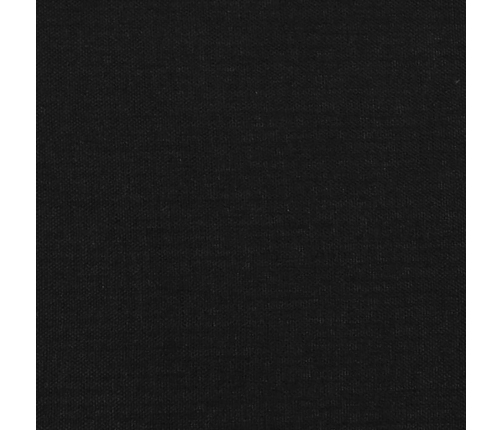 Cabeceros 4 unidades de tela negro 90x5x78/88 cm