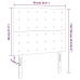 Cabeceros 2 unidades de cuero sintético blanco 90x5x78/88 cm