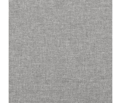 Cabecero de tela gris oscuro 83x23x78/88 cm