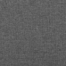 Cabecero de tela gris oscuro 163x23x78/88 cm