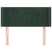 vidaXL Cabecero de terciopelo verde oscuro 83x16x78/88 cm