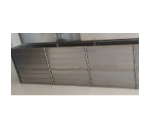 Cama box spring con colchón tela negro 160x200 cm