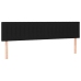 Cama box spring con colchón tela negro 200x200 cm