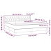 Cama box spring con colchón terciopelo rosa 160x200 cm