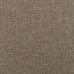 Cama sin colchón tela gris taupe 160x200 cm