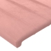 Estructura de cama sin colchón terciopelo rosa 140x200 cm