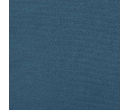 Estructura de cama sin colchón terciopelo azul oscuro 140x200cm