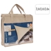 ProGarden Toldo triangular crema 3,6x3,6x3,6 m