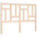 Estructura de cama con cabecero madera maciza 140x200 cm