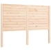 Estructura de cama con cabecero madera maciza 140x200 cm