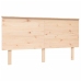 Estructura de cama con cabecero madera maciza 160x200 cm