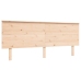Estructura de cama de matrimonio con cabecero madera maciza