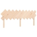 Estructura de cama con cabecero madera maciza 200x200 cm