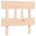 Cama para personas mayores con cabecero madera maciza 90x200 cm