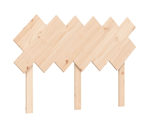 Cama de matrimonio personas mayores con cabecero madera maciza