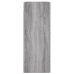 Armarios de pared 2 unidades gris Sonoma 69,5x34x90 cm