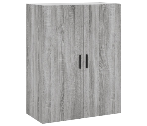 Armarios de pared 2 unidades gris Sonoma 69,5x34x90 cm