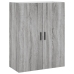 Armarios de pared 2 unidades gris Sonoma 69,5x34x90 cm