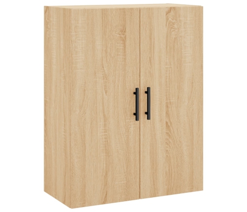 Armario de pared 2 unidades roble Sonoma 69,5x34x90 cm