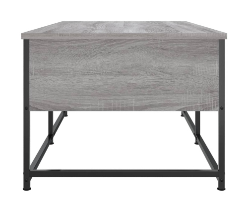 Mesa de centro madera de ingeniería gris Sonoma 100x51x40 cm